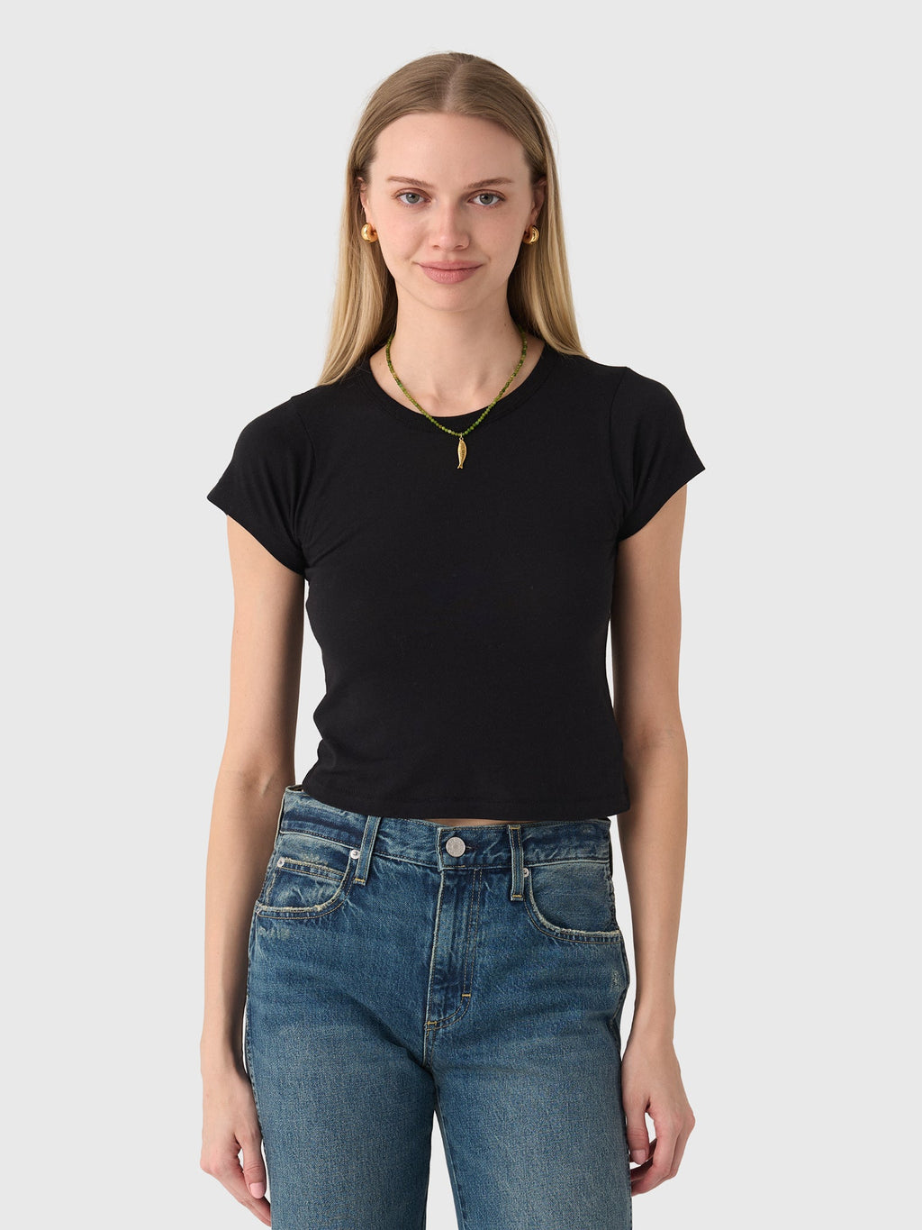Eterne Women's Short Sleeve Baby Tee