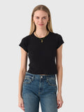 Eterne Women's Short Sleeve Baby Tee