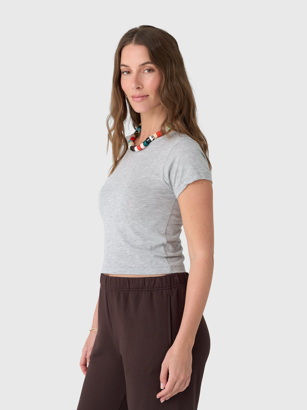 Eterne Women's Short Sleeve Baby Tee
