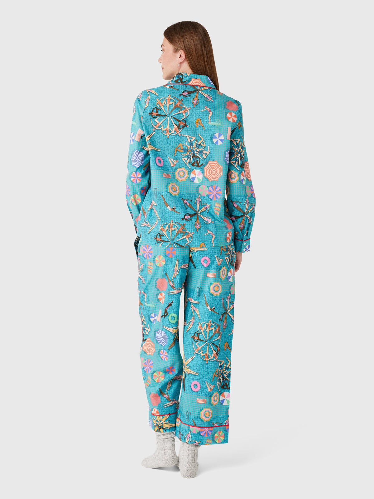 Karen Mabon Women's Classic Long Sleeve Pajama Set