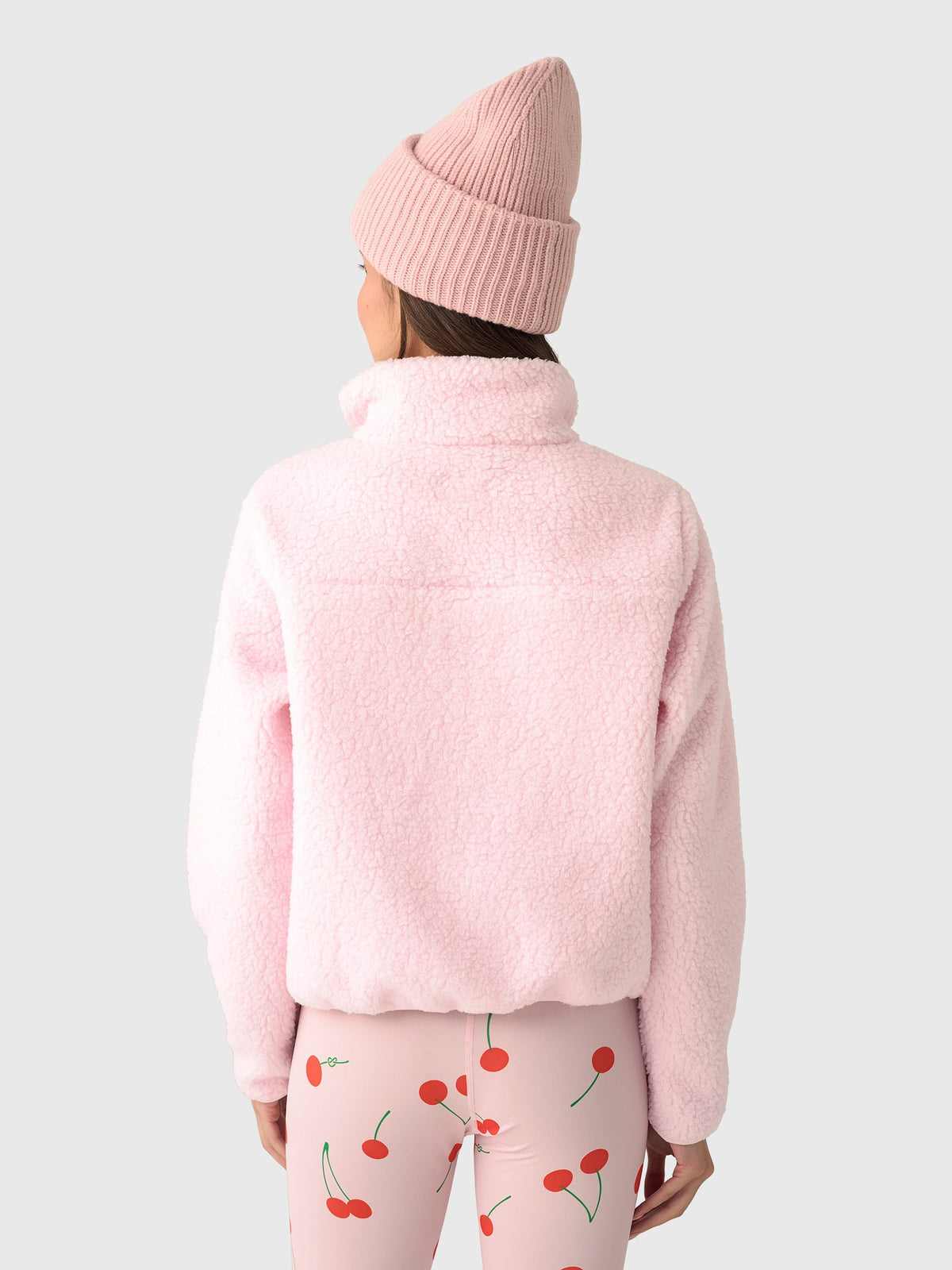 Berno Women's Cloud Zip Fleece Pullover