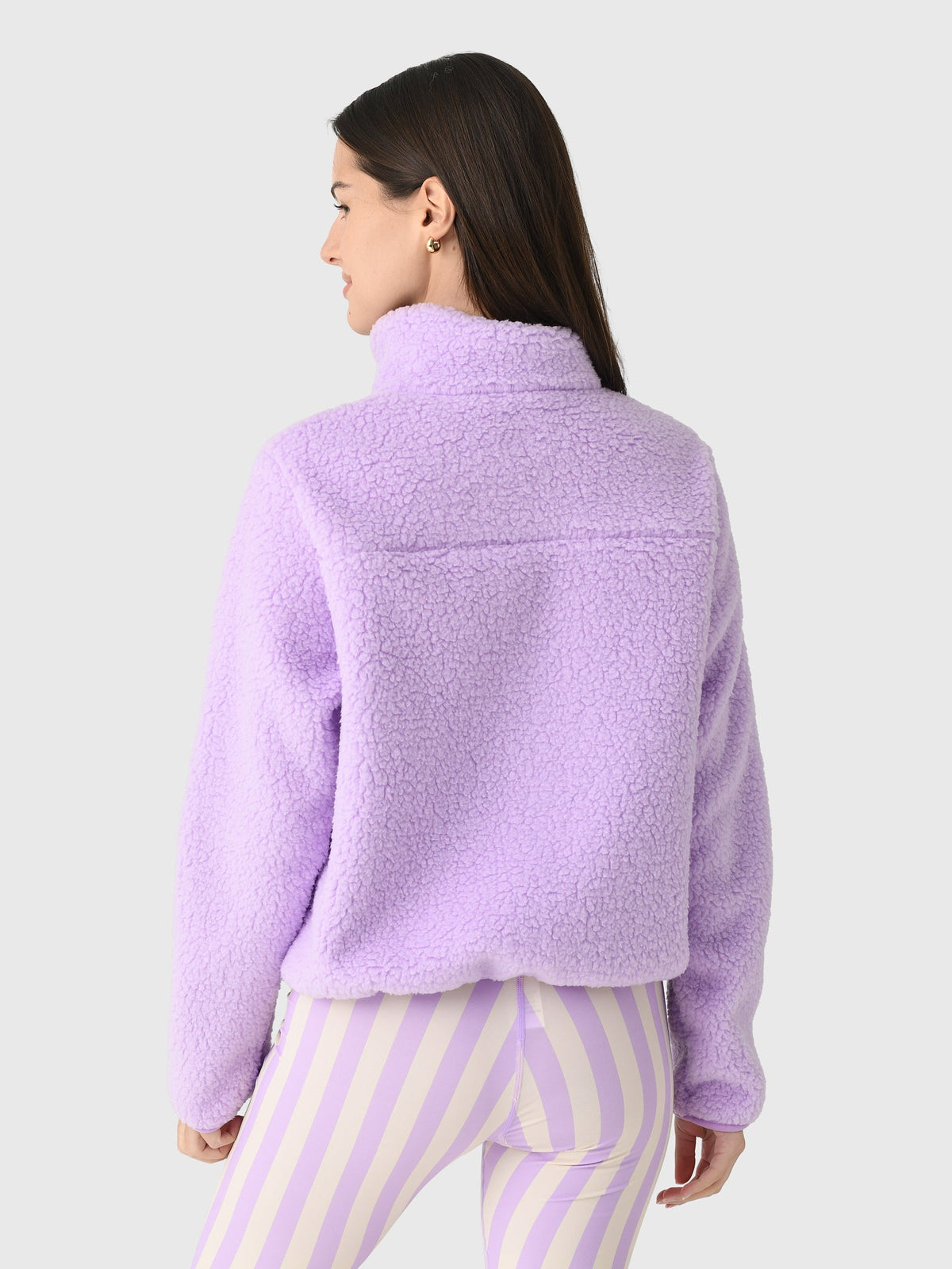 Berno Women's Cloud Zip Fleece Pullover
