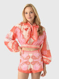 Kate Ford Women's Clivia Bow Blouse