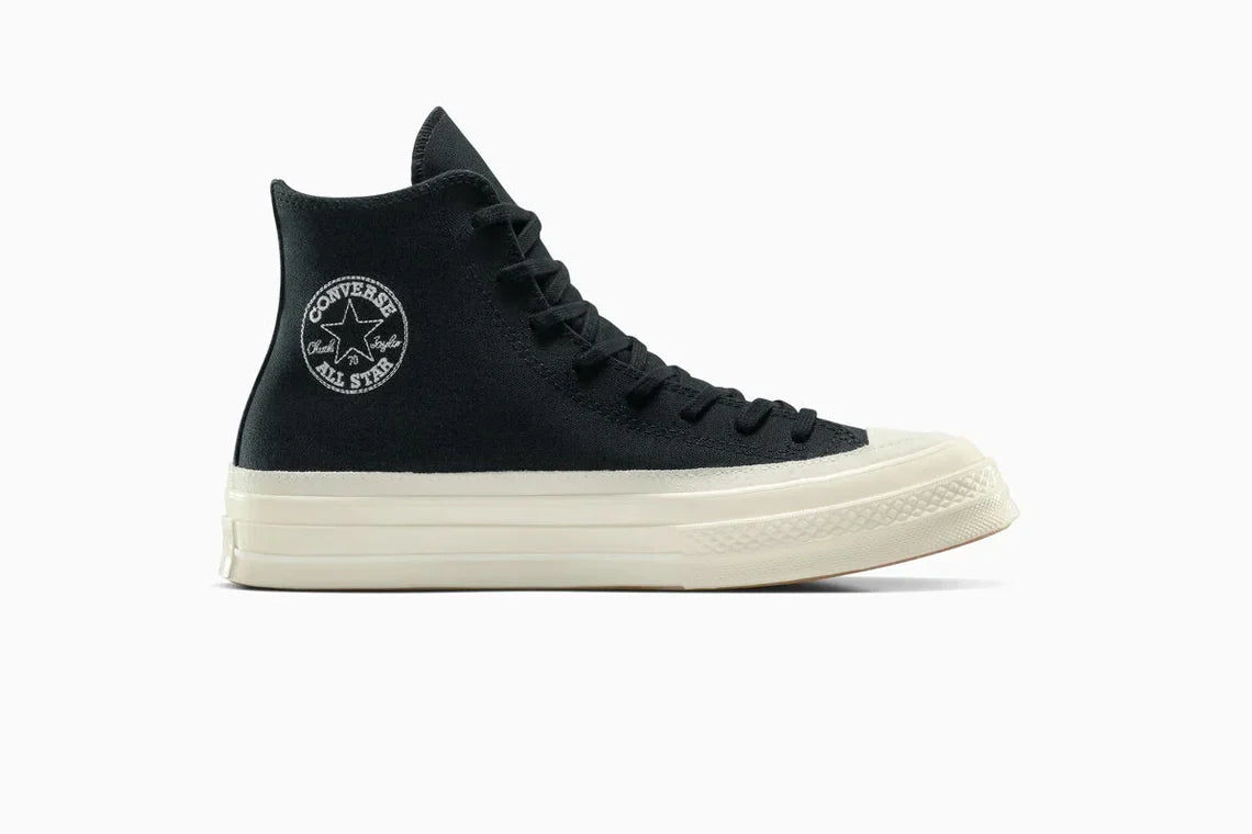 CHUCK 70 HI BLACK EGRET NATURAL IVORY