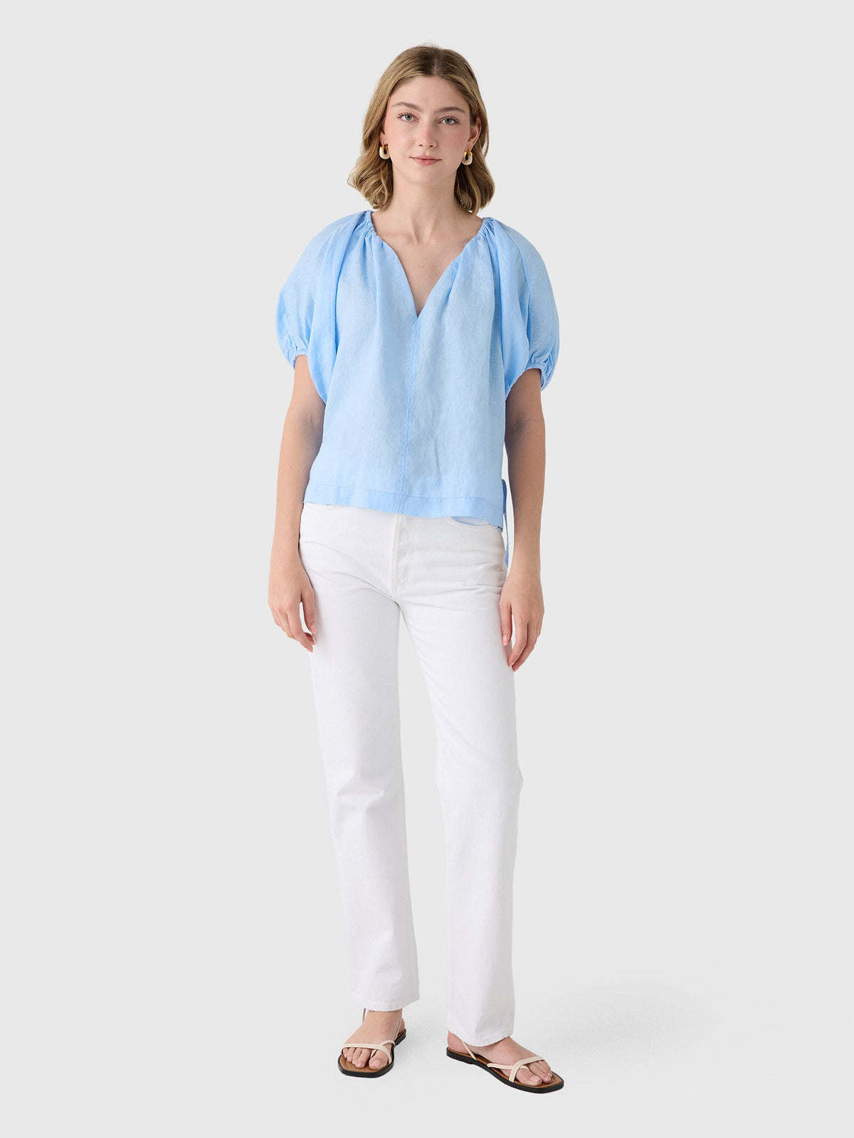 Velvet Women's Cosette Linen Top