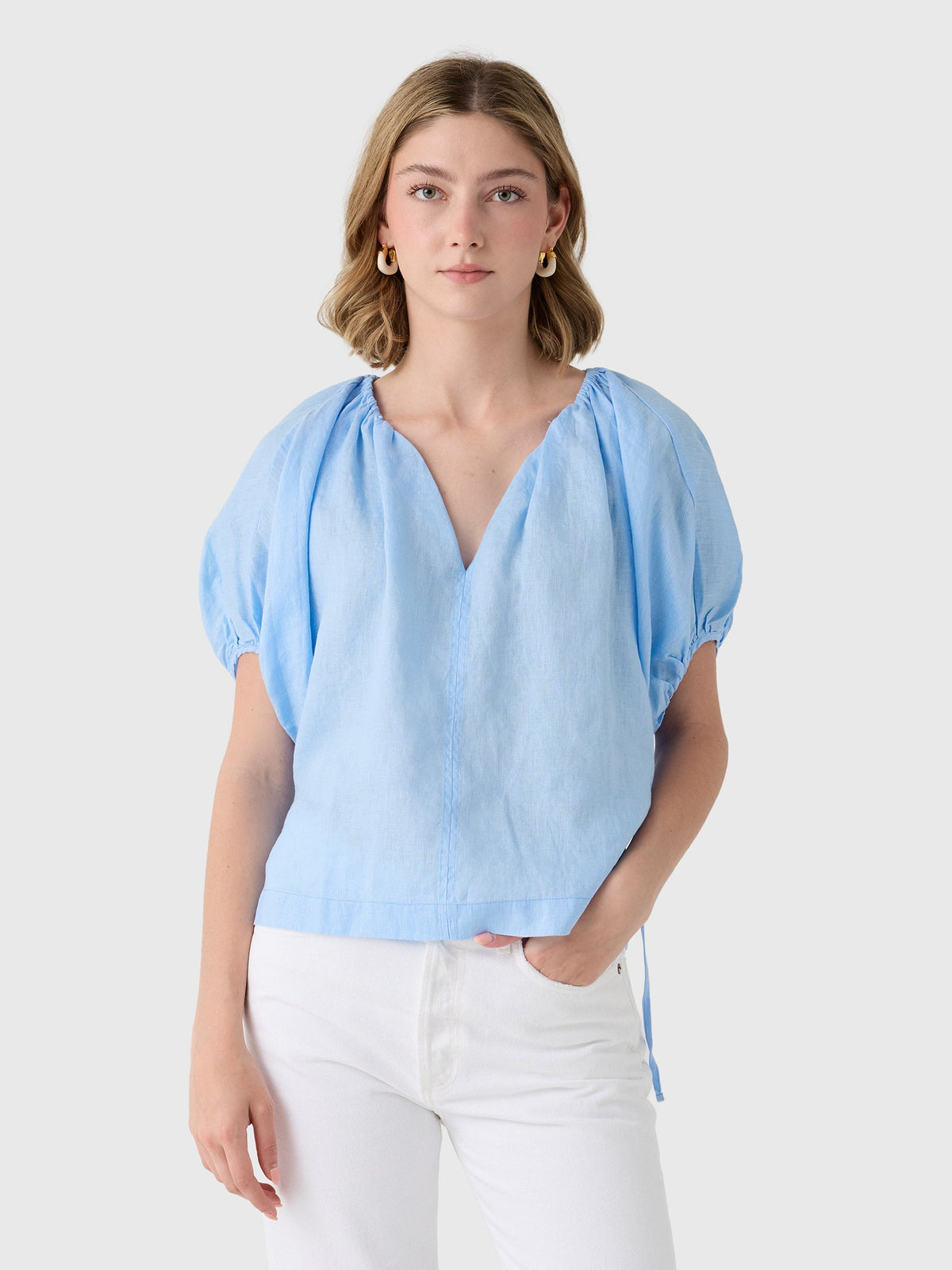 Velvet Women's Cosette Linen Top