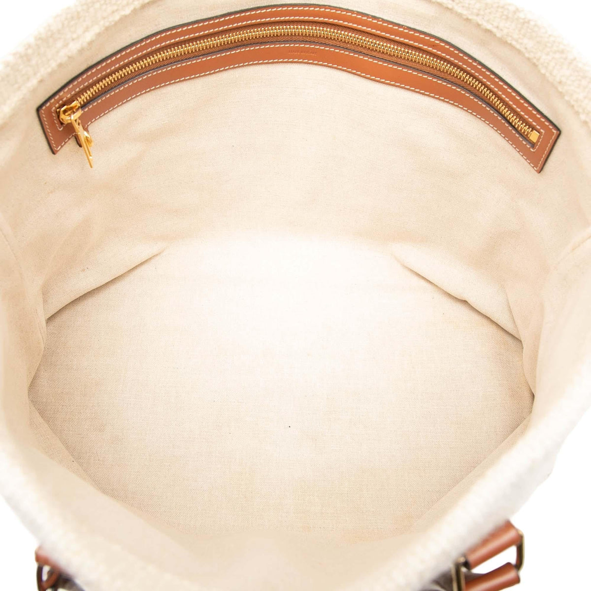 Celine Canvas Plein Soleil Horizontal Cabas Tote Bag - Brown