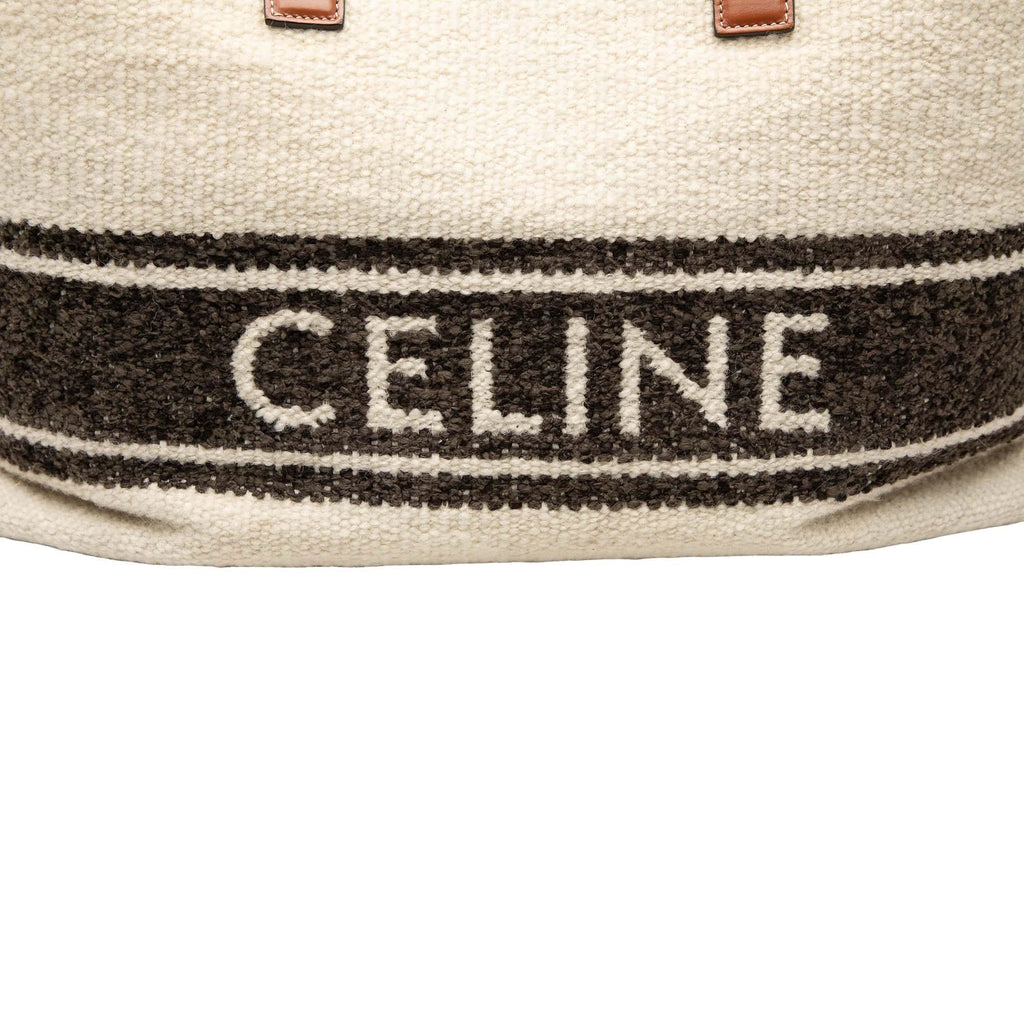 Celine Canvas Plein Soleil Horizontal Cabas Tote Bag - Brown