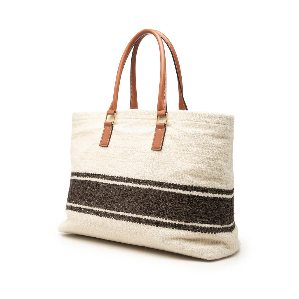 Celine Canvas Plein Soleil Horizontal Cabas Tote Bag - Brown