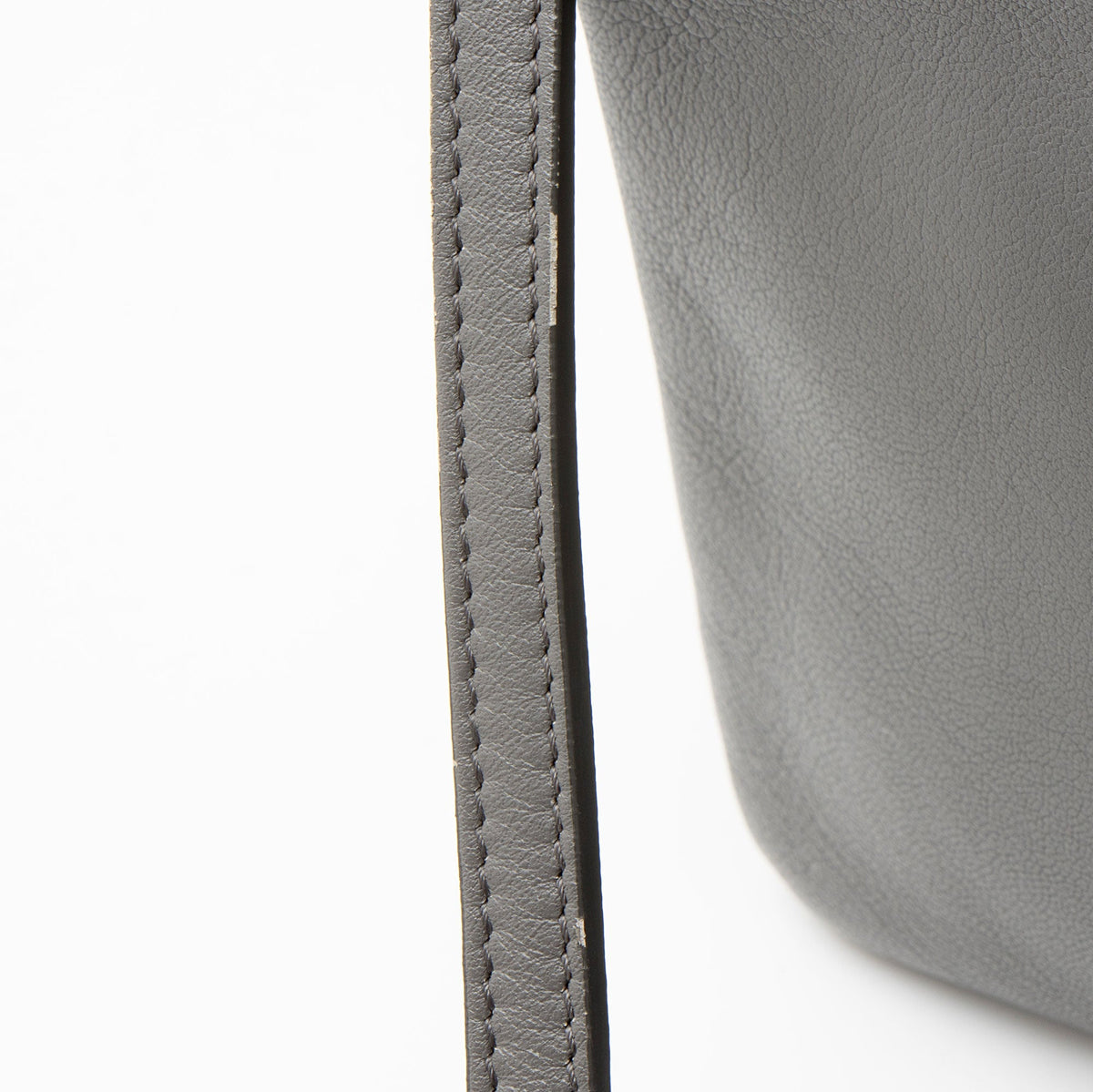 Celine Lambskin Trio Small Crossbody Bag - Grey
