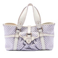 Celine Macadam Canvas Tote Bag - Purple