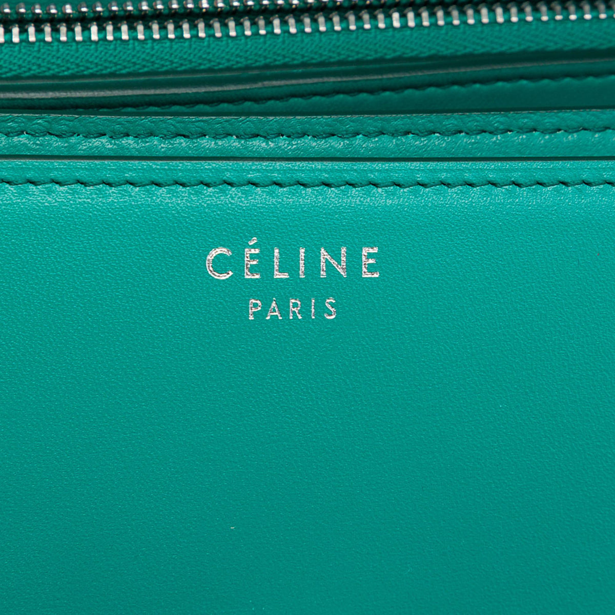 Celine Medium Calfskin Classic Box Crossbody Bag - Blue
