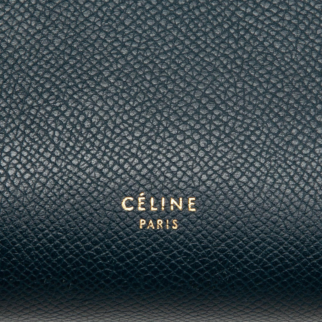 Celine Micro Grained Calfskin Belt Bag - Blue