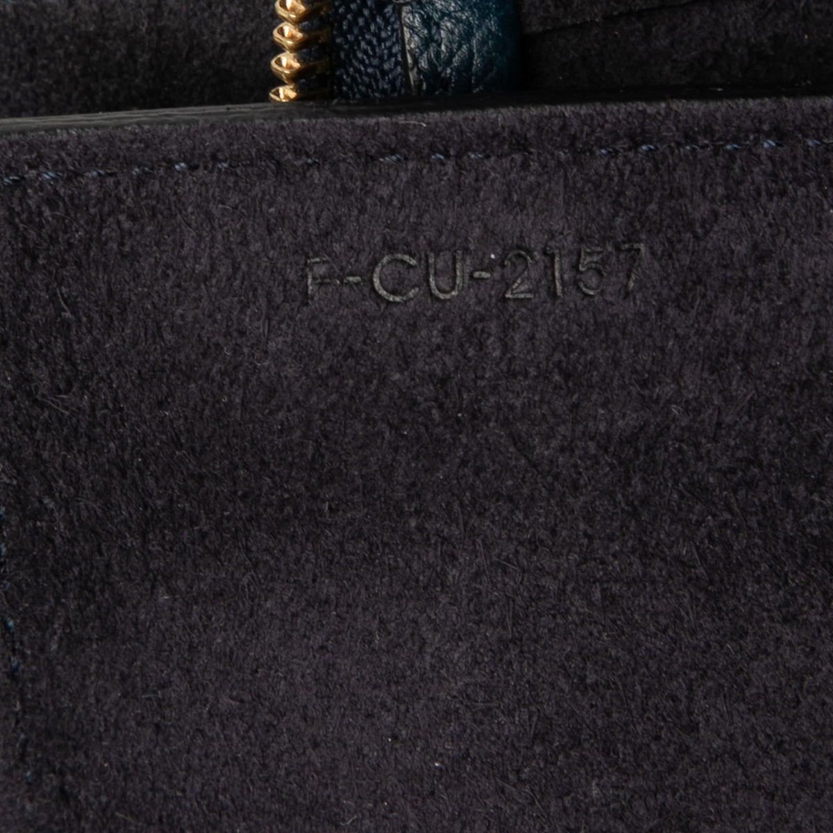 Celine Micro Grained Calfskin Belt Bag - Blue