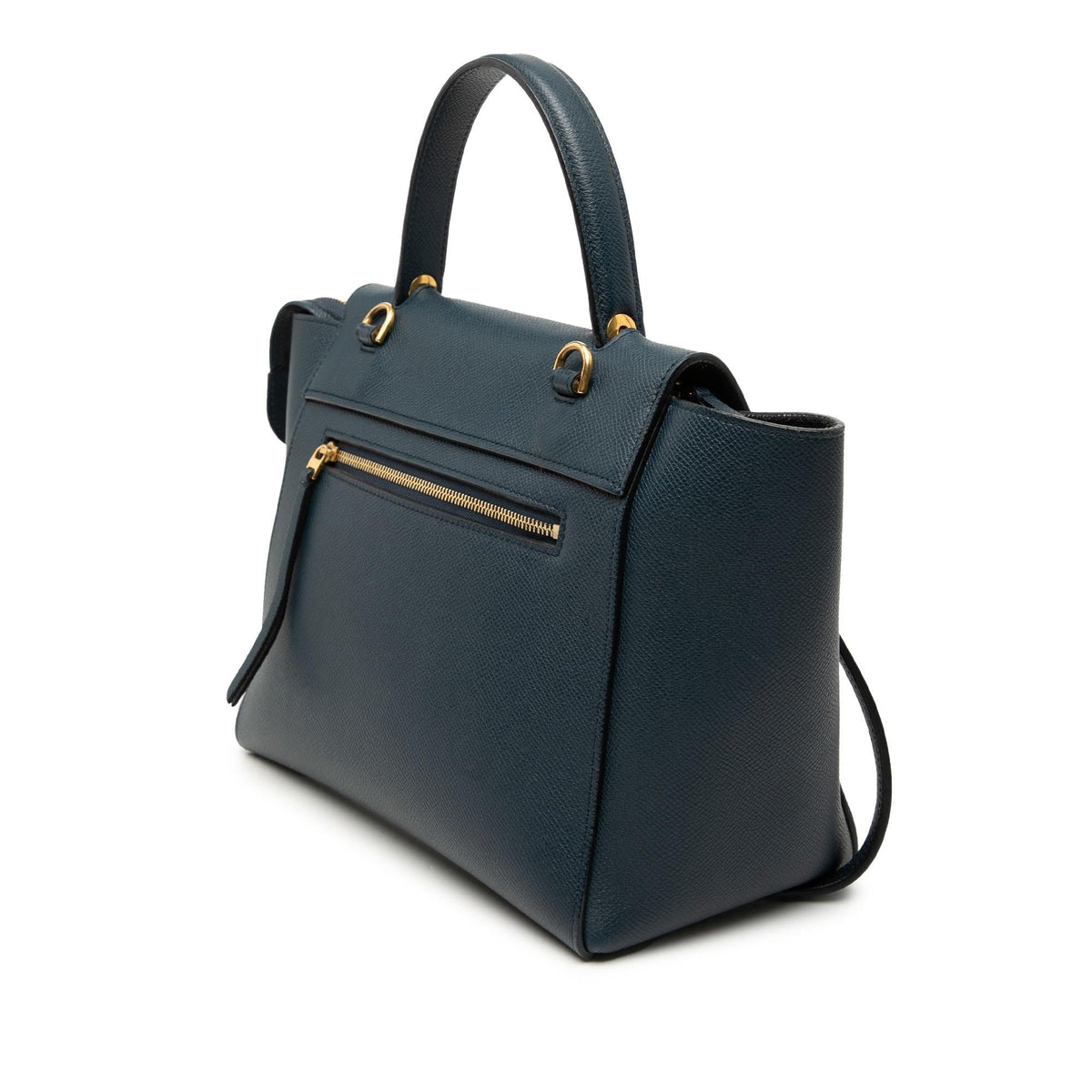 Celine Micro Grained Calfskin Belt Bag - Blue