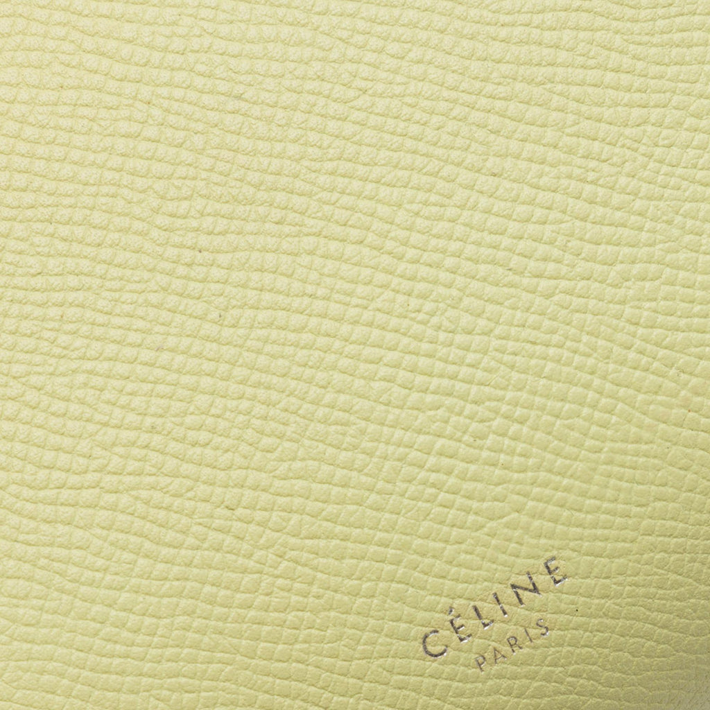 Celine Micro Grained Calfskin Belt Bag - Yellow