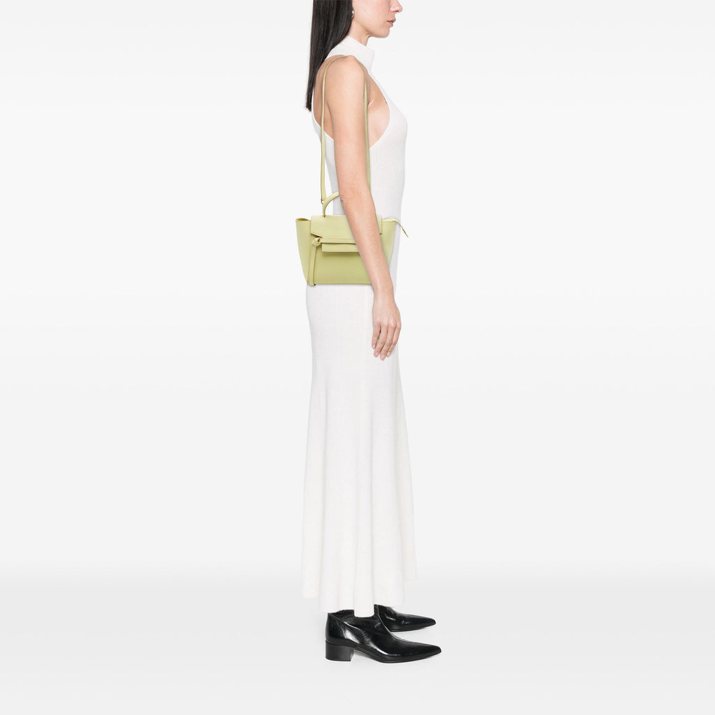 Celine Micro Grained Calfskin Belt Bag - Yellow