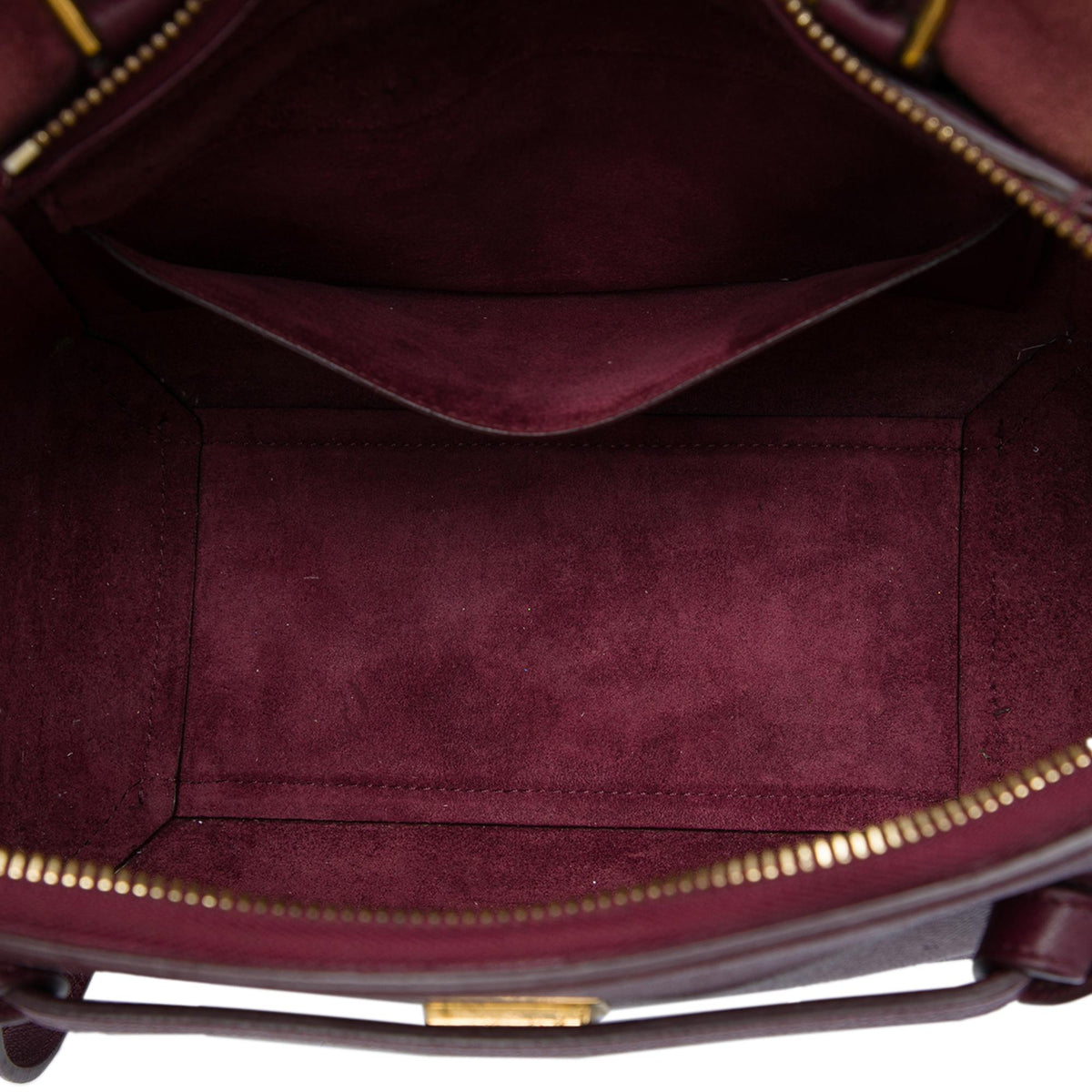 Celine Micro Grained Calfskin Belt Bag - Red