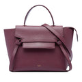 Celine Micro Grained Calfskin Belt Bag - Red