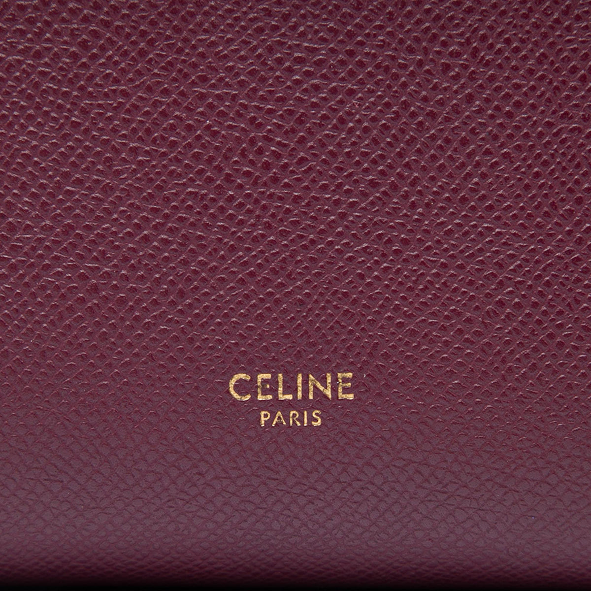 Celine Micro Grained Calfskin Belt Bag - Red
