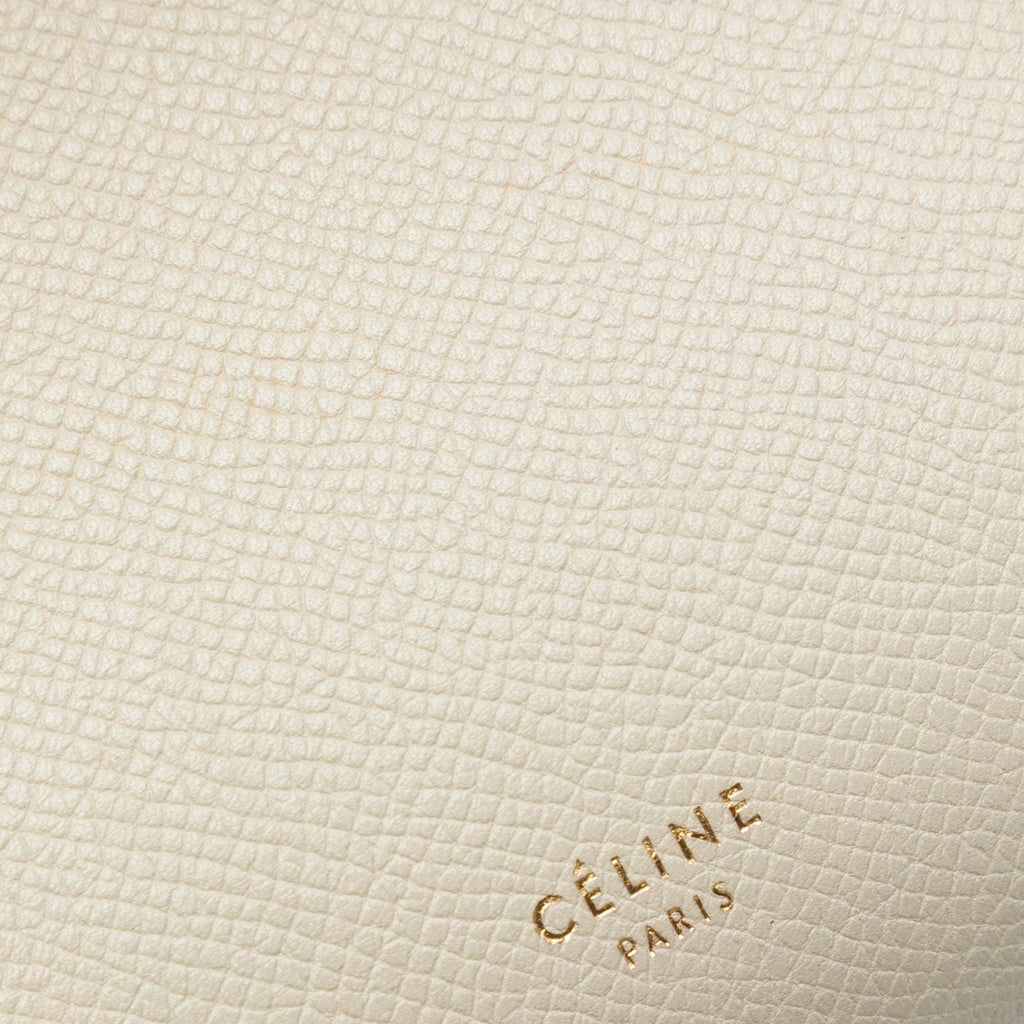 Celine Micro Grained Calfskin Belt Bag - Beige
