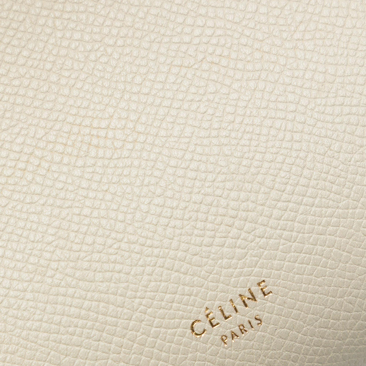 Celine Micro Grained Calfskin Belt Bag - Beige