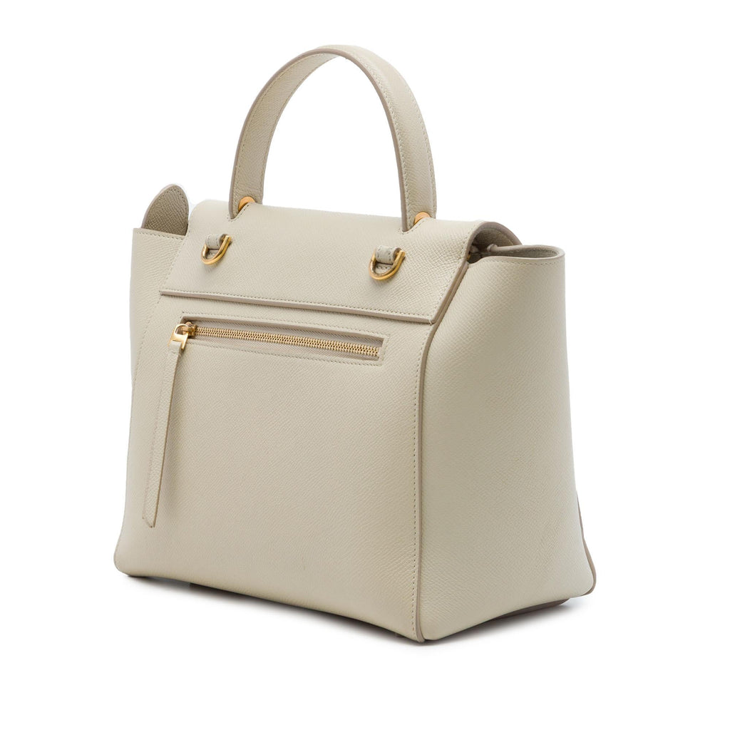 Celine Micro Grained Calfskin Belt Bag - Beige