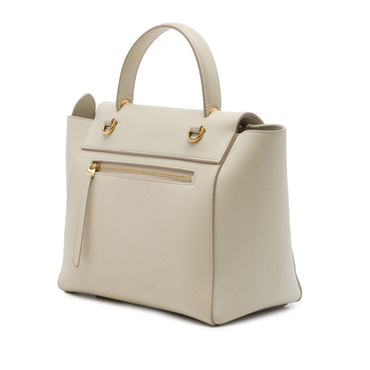 Celine Micro Grained Calfskin Belt Bag - Beige