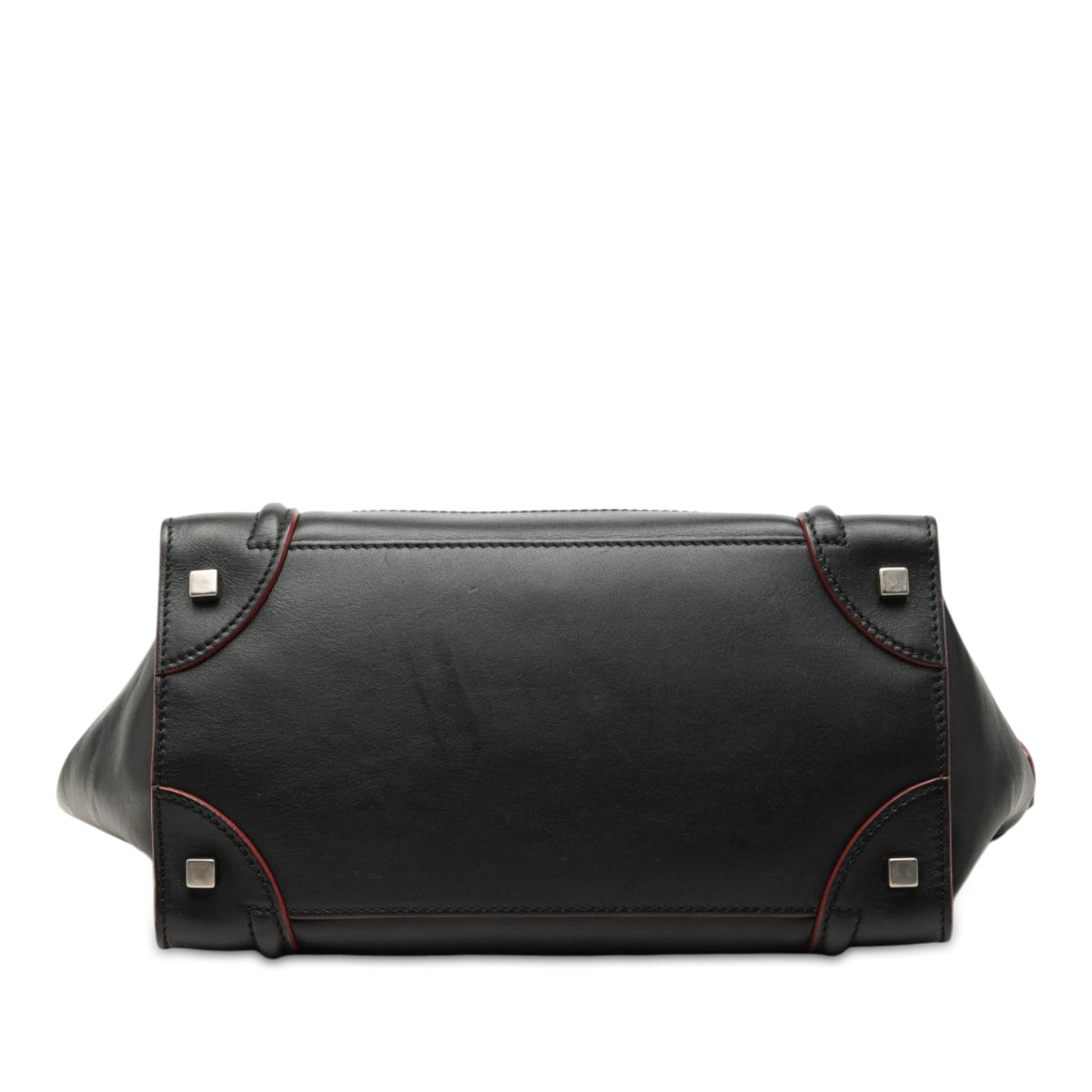 Celine Mini Calfskin Luggage Tote Bag - Black