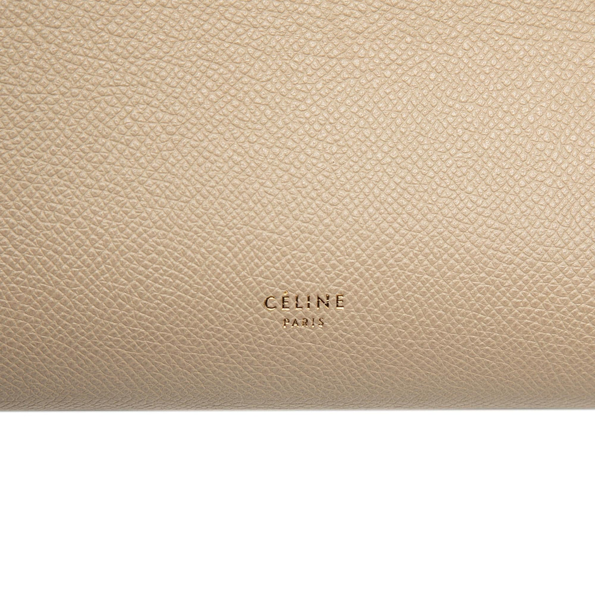 Celine Mini Grained Calfskin Belt Bag - Beige