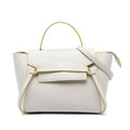 Celine Mini Smooth Calfskin Belt Bag - White
