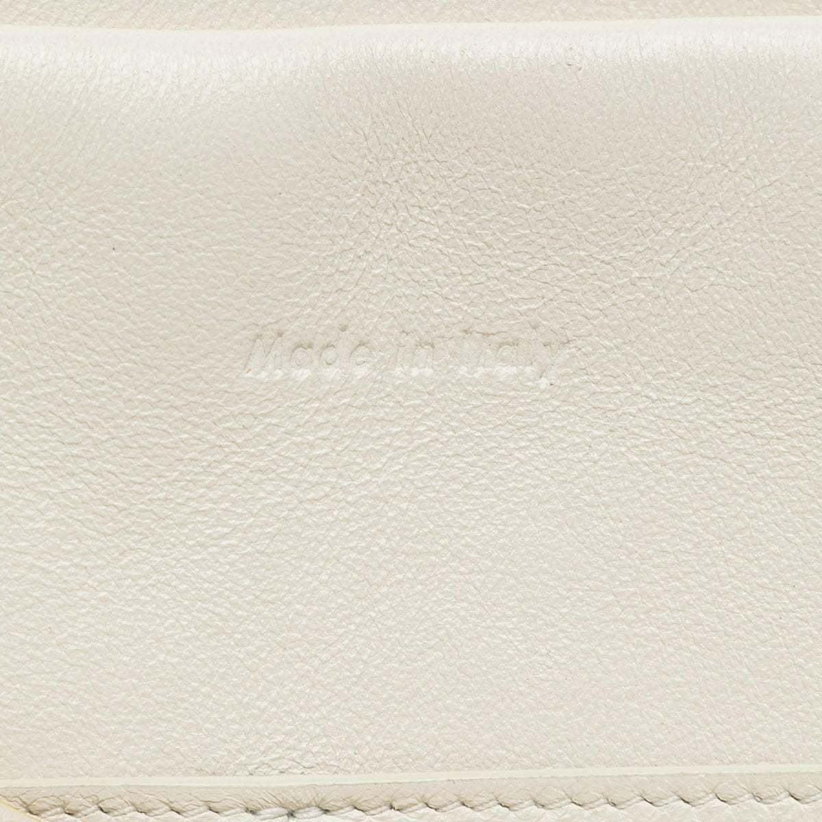 Celine Mini Smooth Calfskin Belt Bag - White