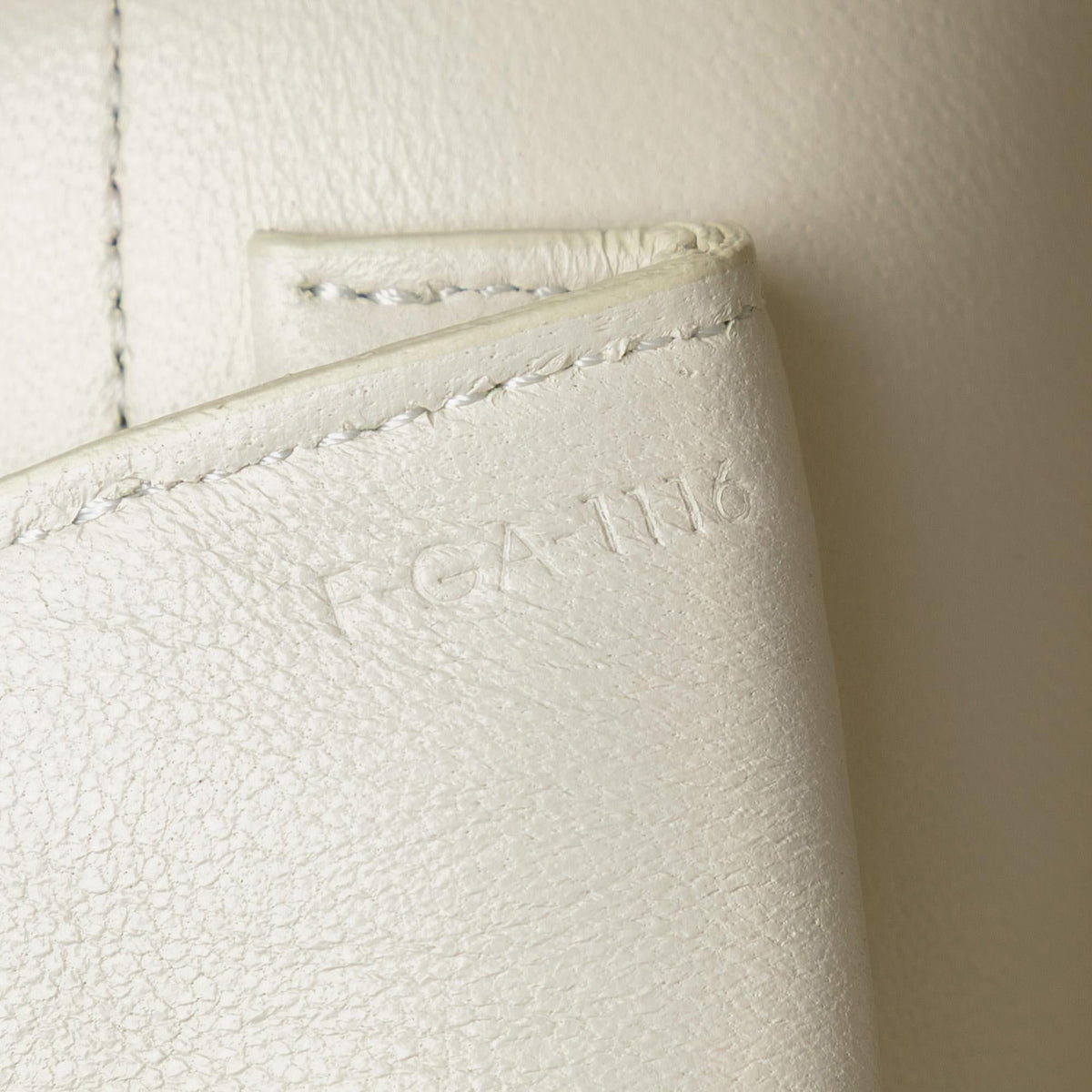 Celine Mini Smooth Calfskin Belt Bag - White