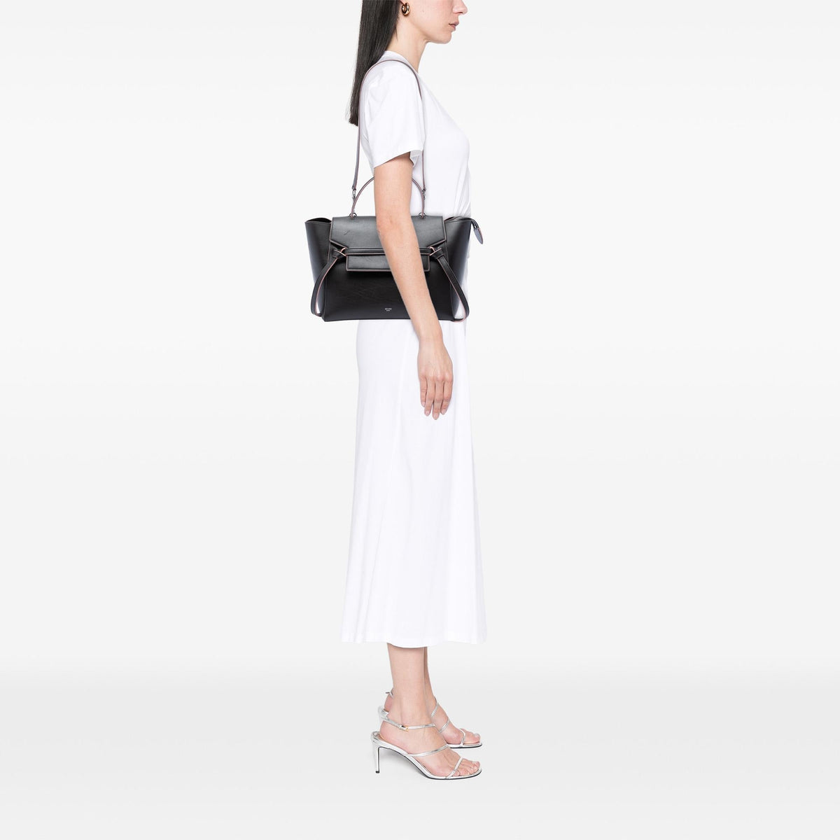 Celine Mini Smooth Calfskin Belt Bag - Black