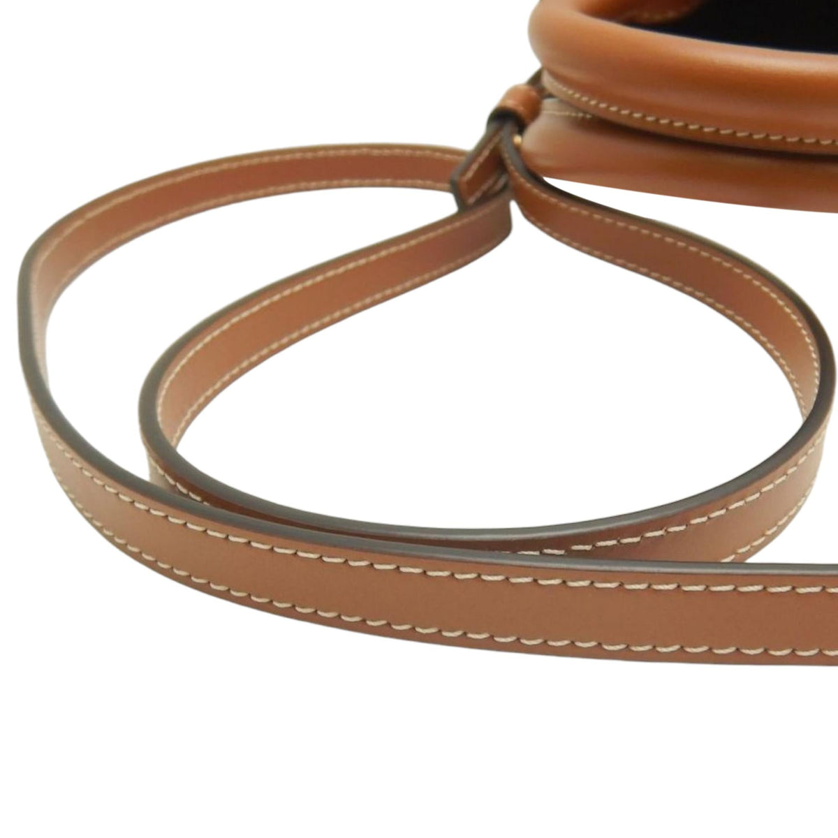 Celine Mini Triomphe Coated Canvas Vertical Cabas Satchel - Brown