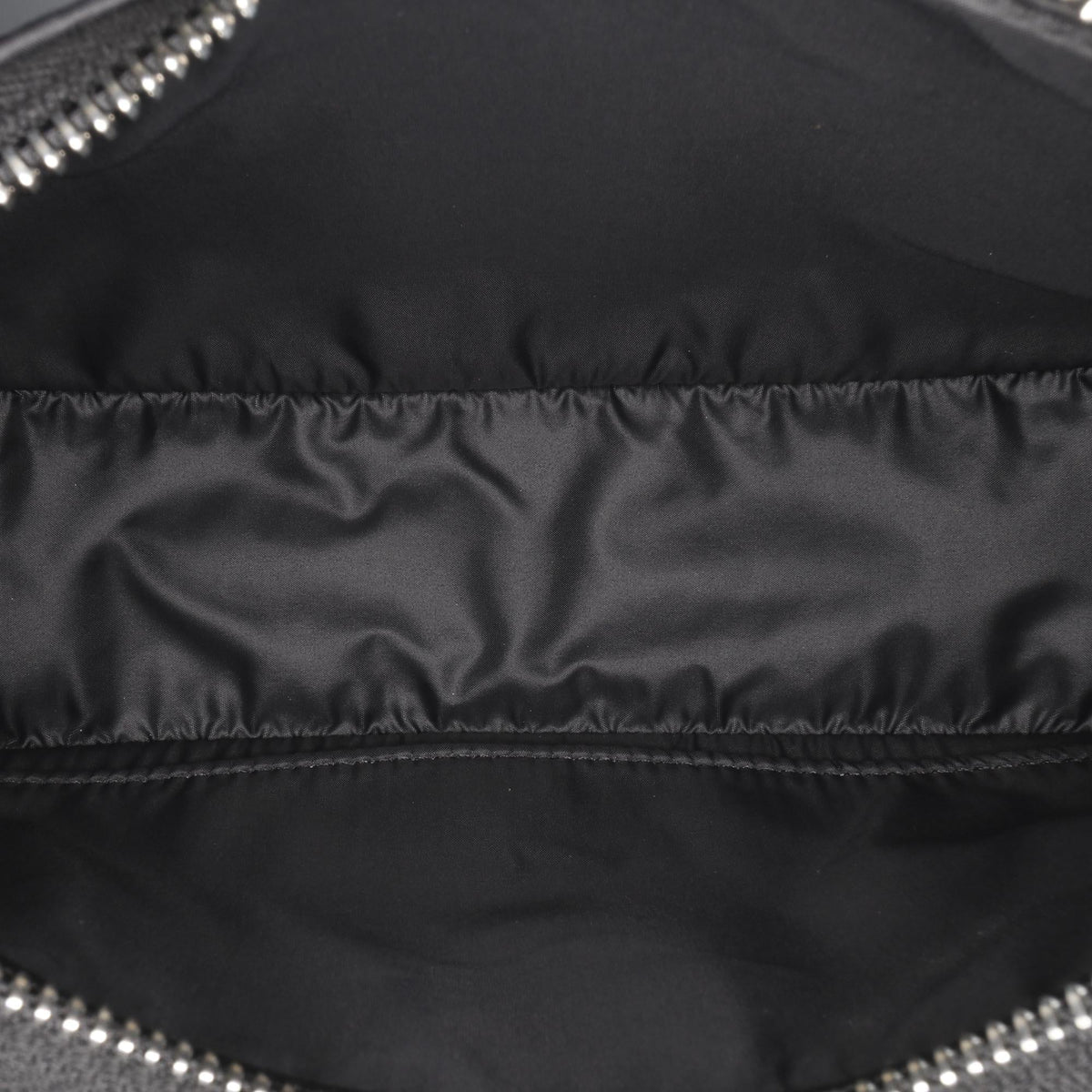 Celine Nylon Ava Shoulder Bag - Black