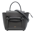 Celine Pico Grained Calfskin Belt Bag - Grey