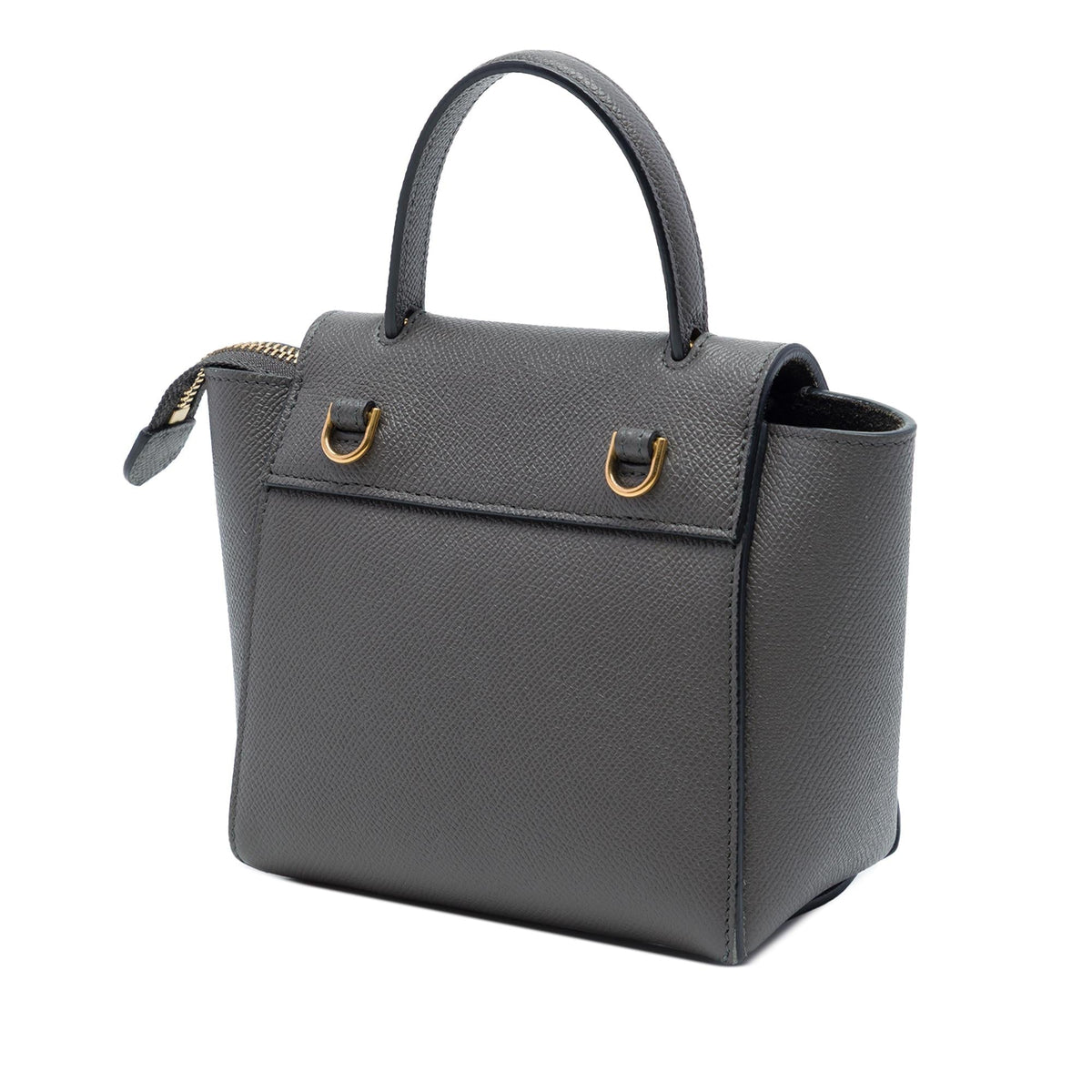 Celine Pico Grained Calfskin Belt Bag - Grey