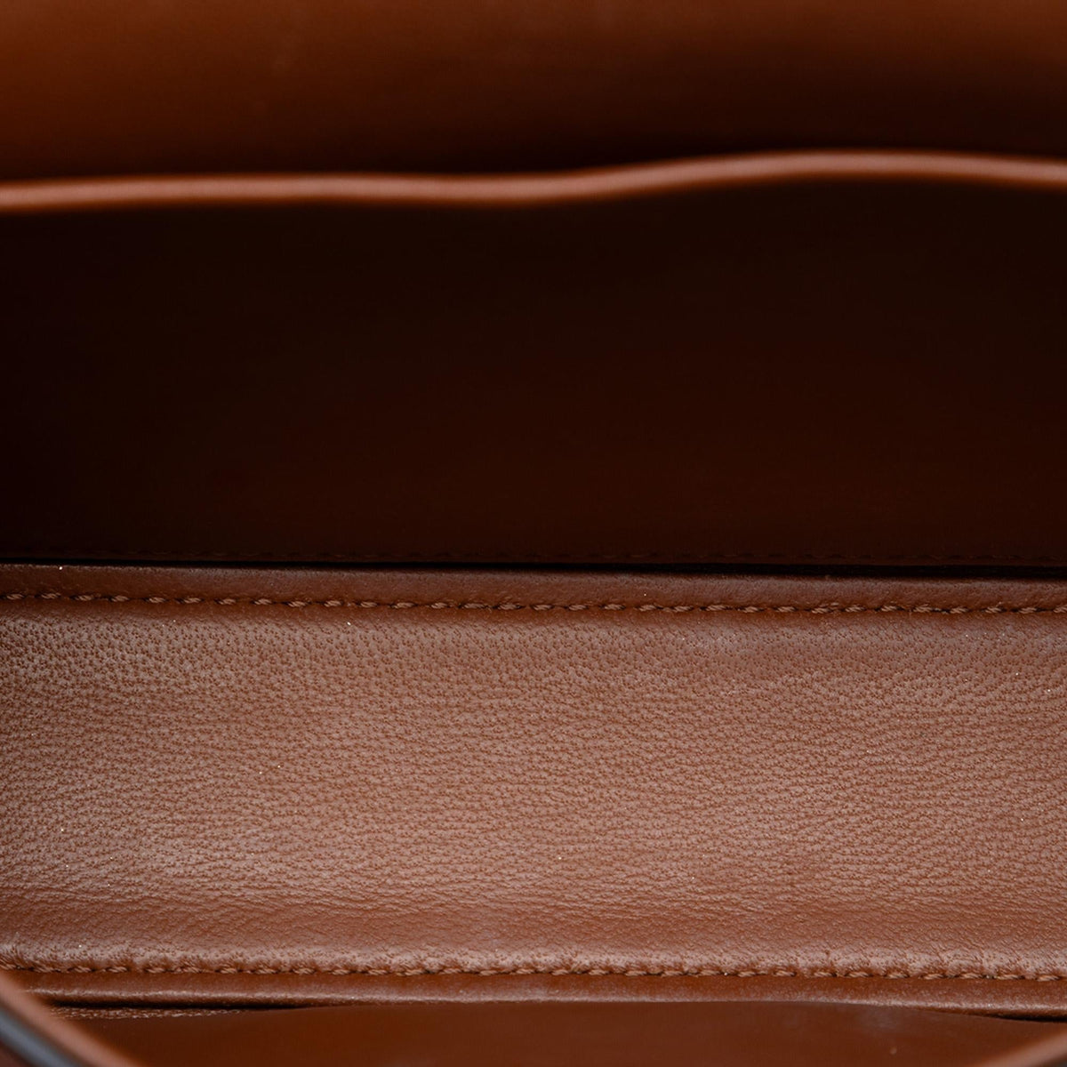 Celine Shiny Calfskin Claude Shoulder Bag - Brown