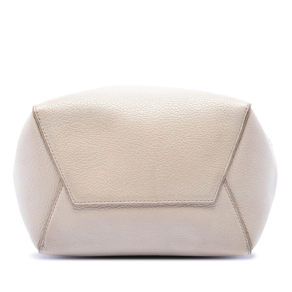 Celine Small Soft Grained Calfskin Seau Sangle Bucket Bag - Brown
