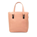Chanel CC Chocolate Bar Caviar Tote Bag - Pink
