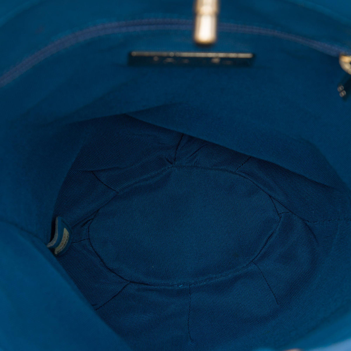 Chanel CC Quilted Calfskin Bucket Backpack - Blue