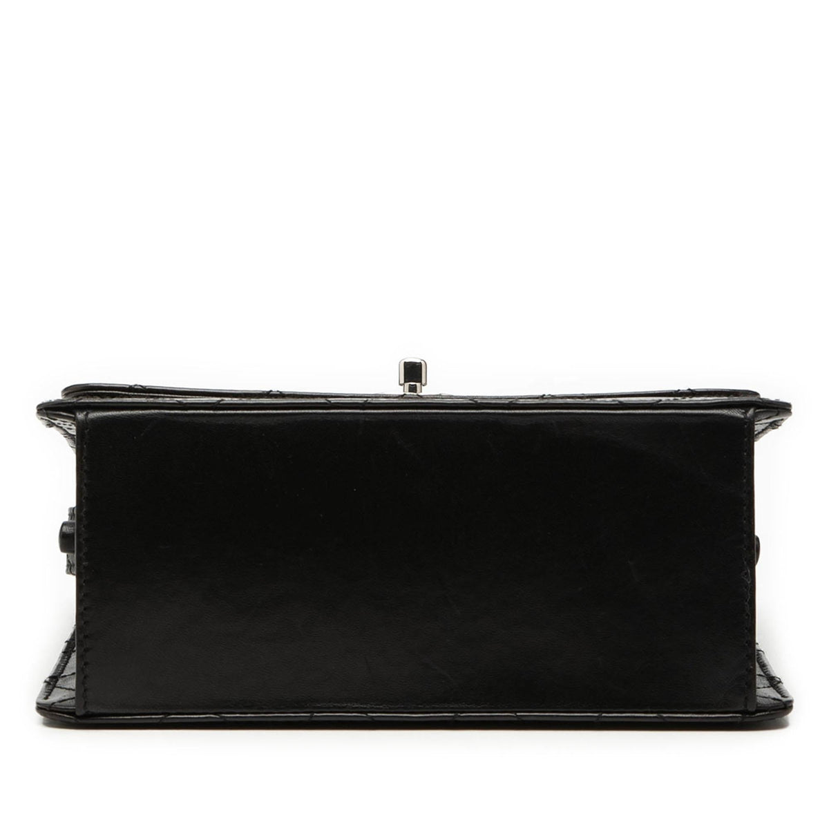 Chanel CC Quilted Lambskin Flap Shoulder Bag - Black