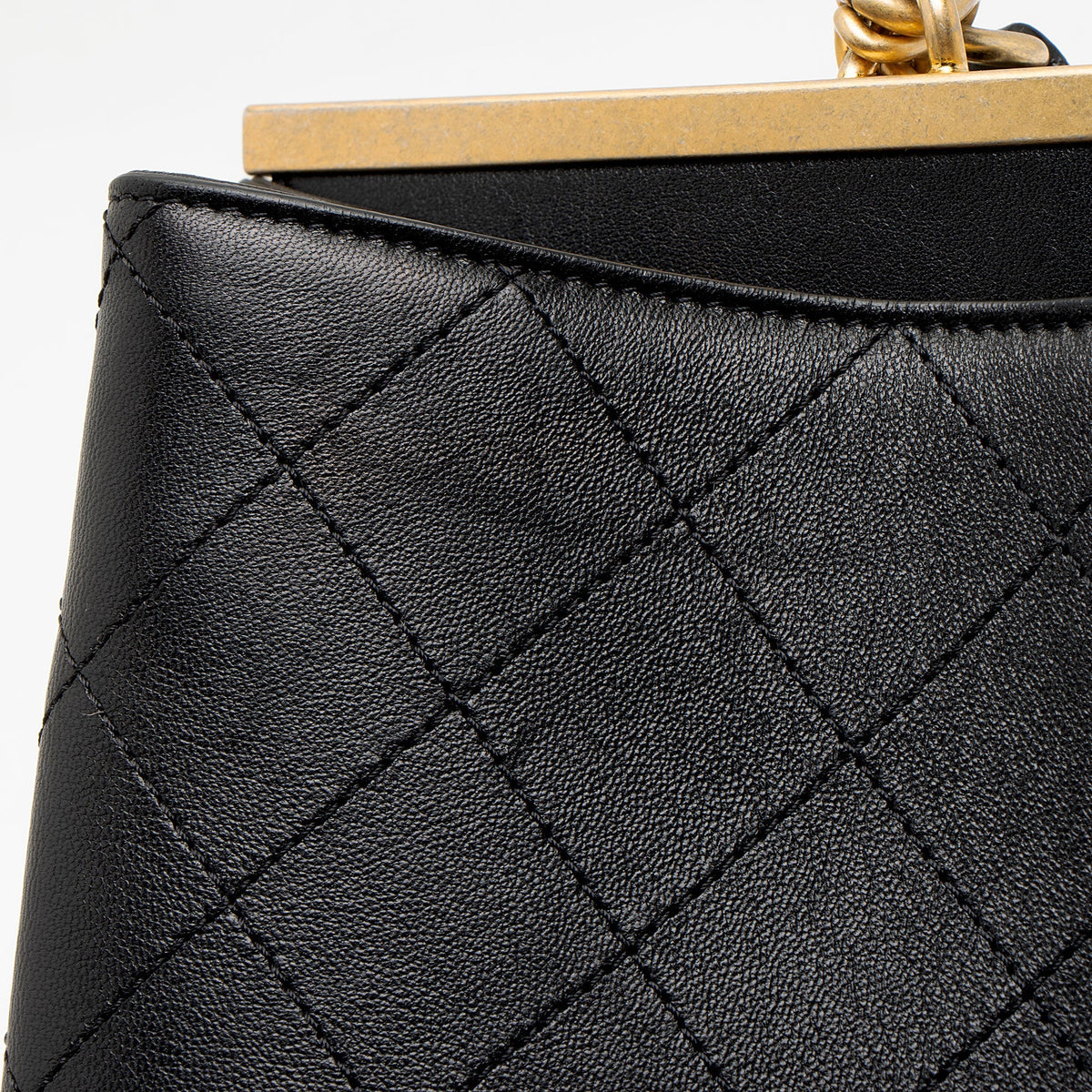 Chanel Calfskin Coco Luxe Large Shopping Tote Bag - Black