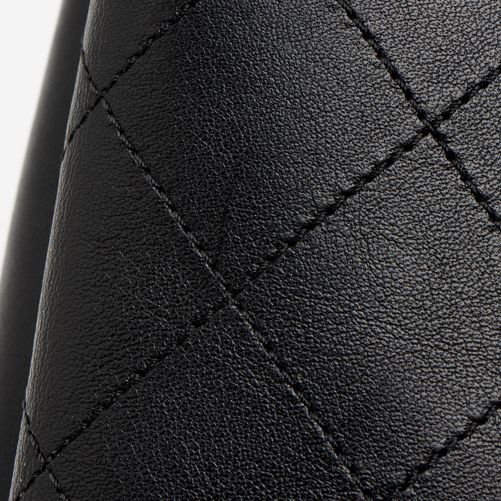 Chanel Calfskin Coco Luxe Large Shopping Tote Bag - Black