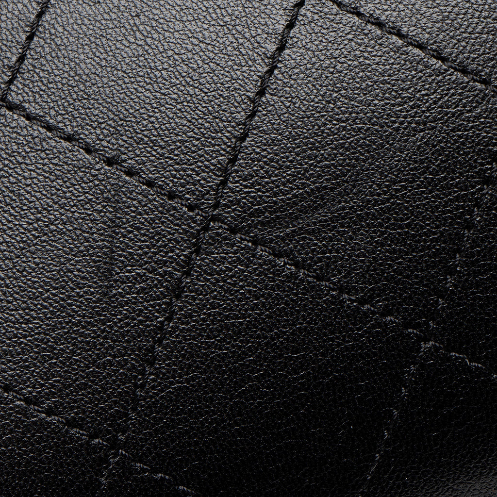 Chanel Calfskin Coco Luxe Large Shopping Tote Bag - Black