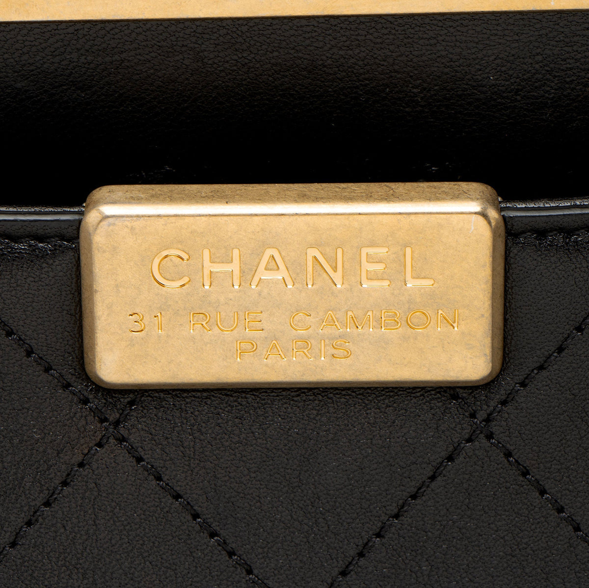 Chanel Calfskin Coco Luxe Large Shopping Tote Bag - Black