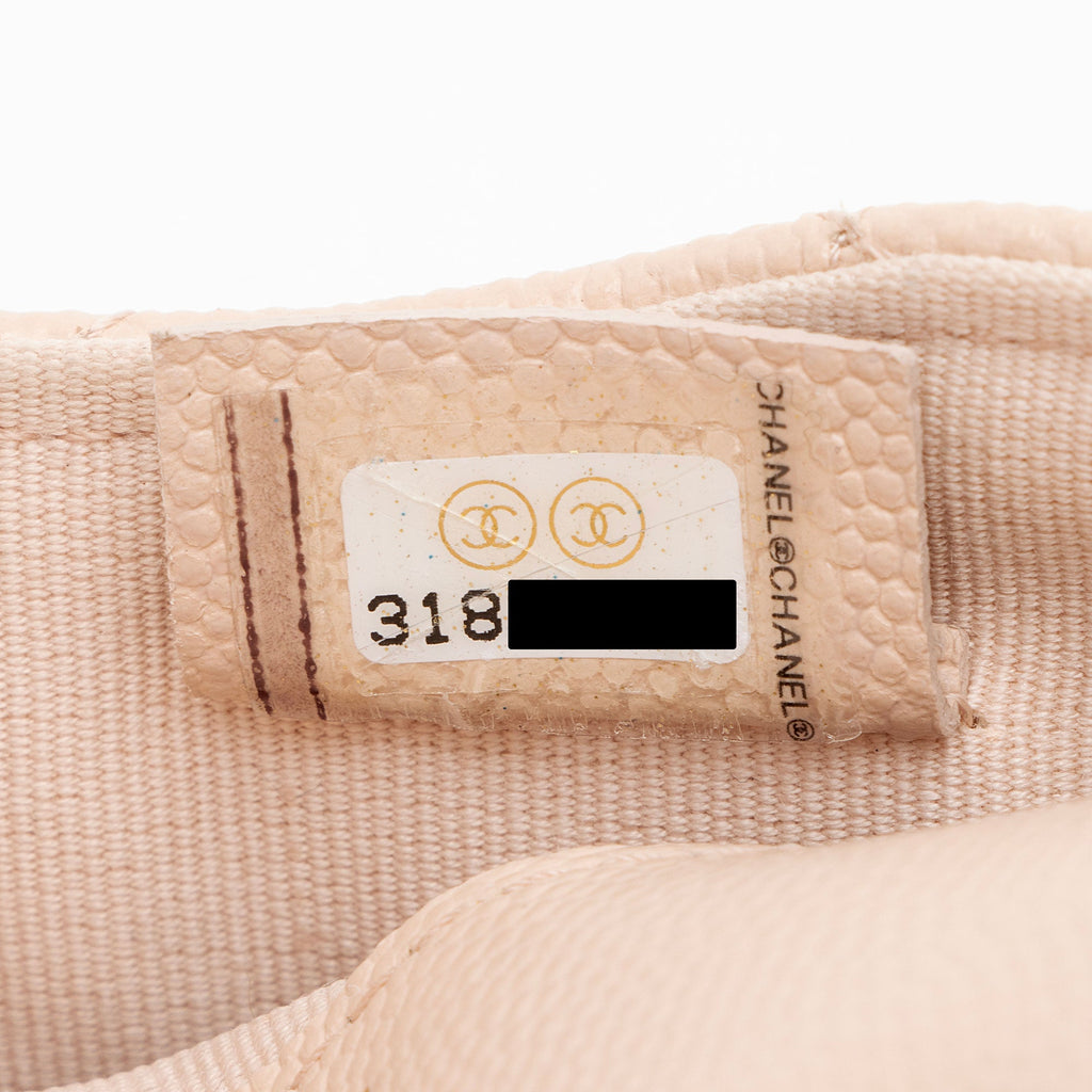Chanel Caviar Leather Mini Chain Belt Bag - Pink