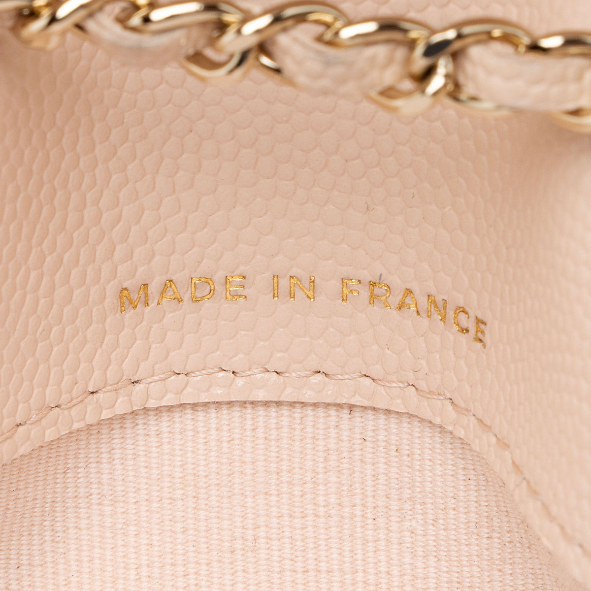 Chanel Caviar Leather Mini Chain Belt Bag - Pink