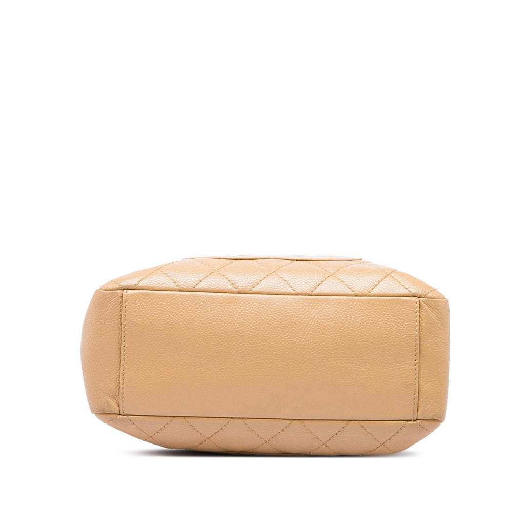 Chanel Caviar Petite Shopping Tote Bag - Brown